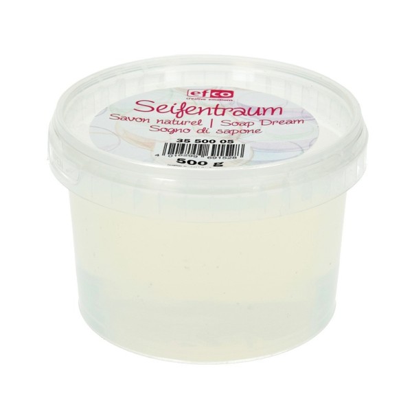 Savon naturel glycérine transparent, 500 g, pour création diy de savon - Photo n°1