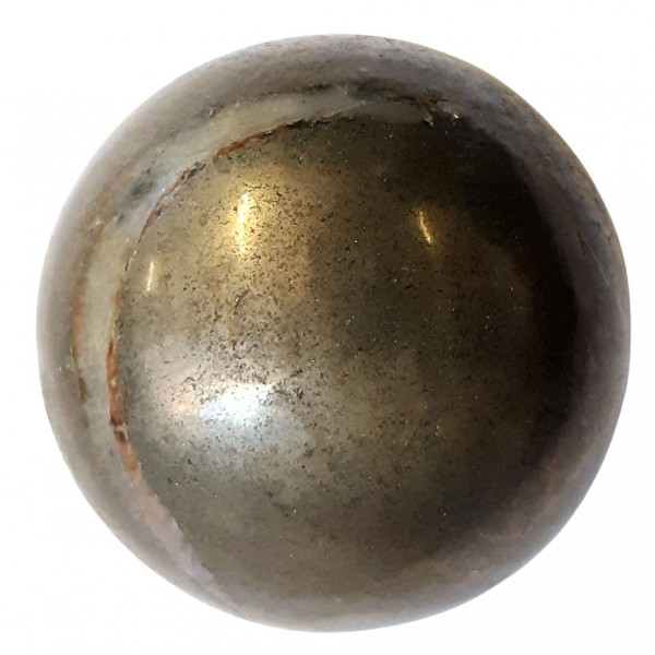 Sphère boule en pyrite naturelle 4cm diamètre - Photo n°1