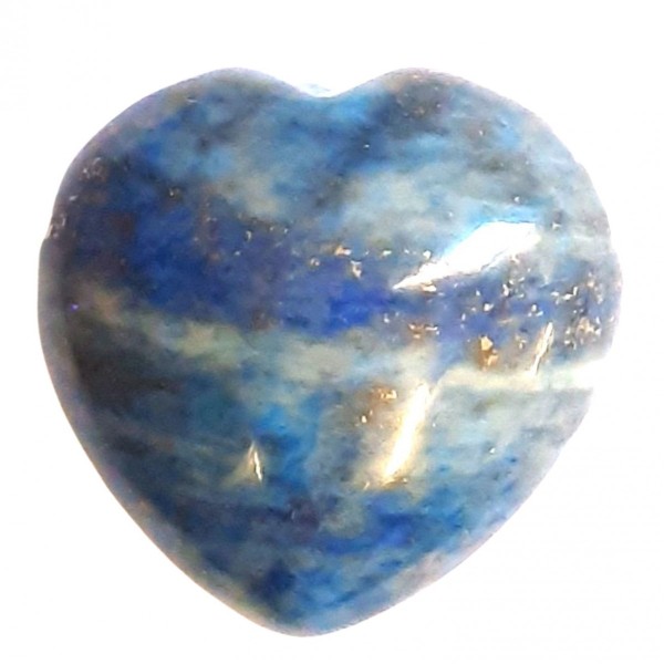Petit coeur poli en lapis lazuli 2,5cm diamètre - 15gr - Photo n°2