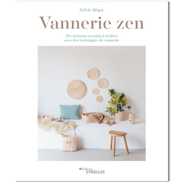 Livre Vannerie DIY - Vannerie Zen 20 création en rotin - 123 pages - Photo n°1