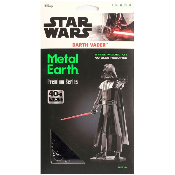 Kit maquette Star Wars - Metal Earth Premium - Dark Vador - 13,5 x 22 x 2 cm - Photo n°1