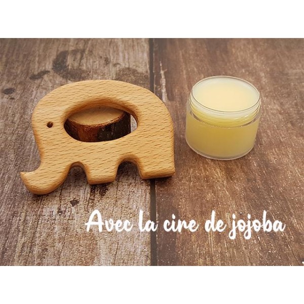 Cire d'huile de jojoba entretien articles bois - Photo n°1