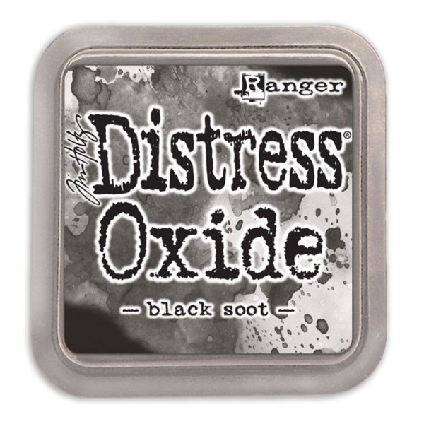 Encre Distress Oxide Black Soot RANGER - Photo n°1