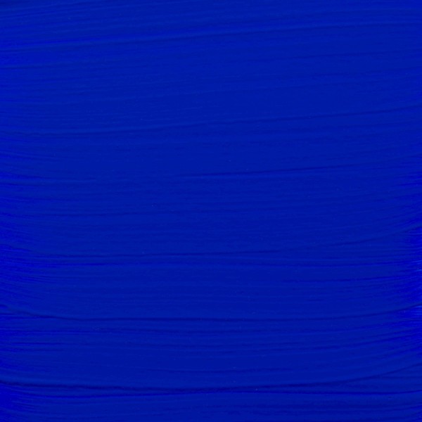 Pot peinture acrylique 500ml Amsterdam bleu cobalt outremer - Photo n°2