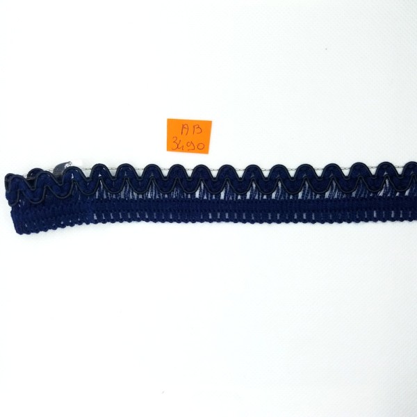 3M de ruban bleu marine - polyester - 30mm - ab3490 - Photo n°1