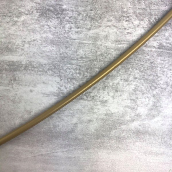 Grand Cercle XXL métallique doré ancien, diam. 80 cm pour abat-jour, Anneau epoxy or Attrape rêves - Photo n°4