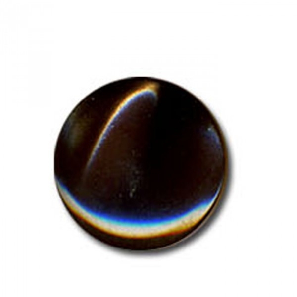 Bouton en forme de Bonbon couleur Marron - Photo n°1