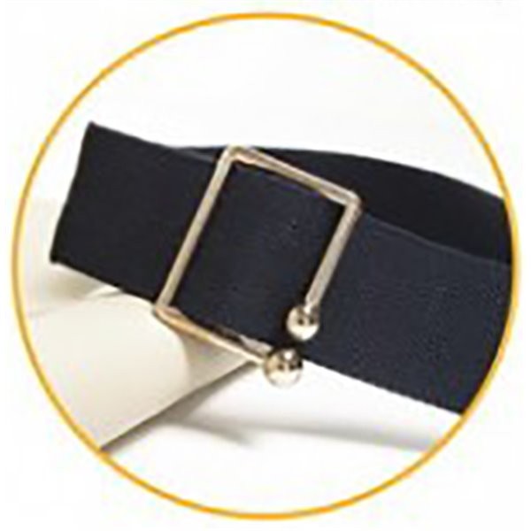 Boucle ceinture zinc dorée 40mm - Photo n°2