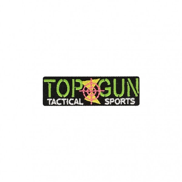 Ecusson thermocollant Top Gun 1,5cm x 6,5cm - Photo n°1