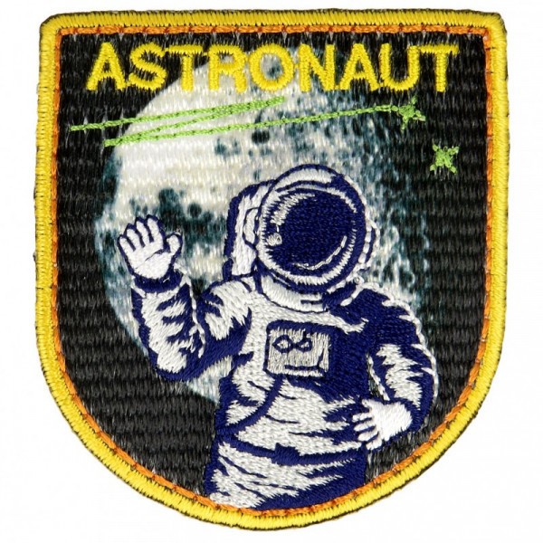 Ecusson thermocollant astronaute 5 cm x 4,5 cm - Photo n°1