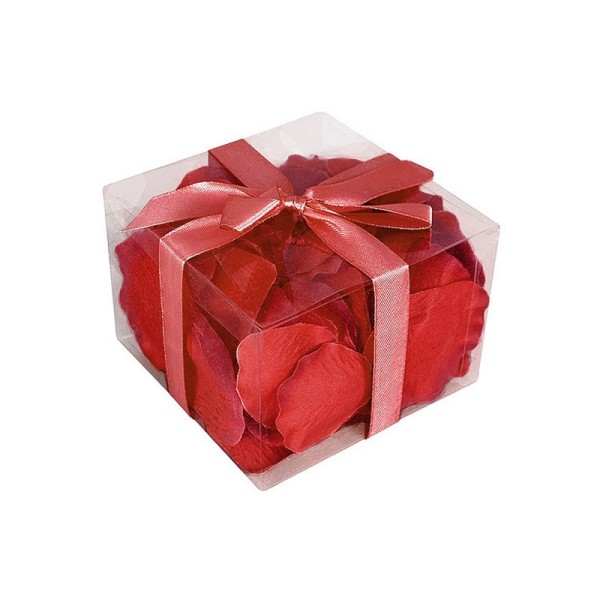 Lot de 100 Pétales de Rose couleur Rouge, en tissu, 5,5 x 3,5 cm - Photo n°1