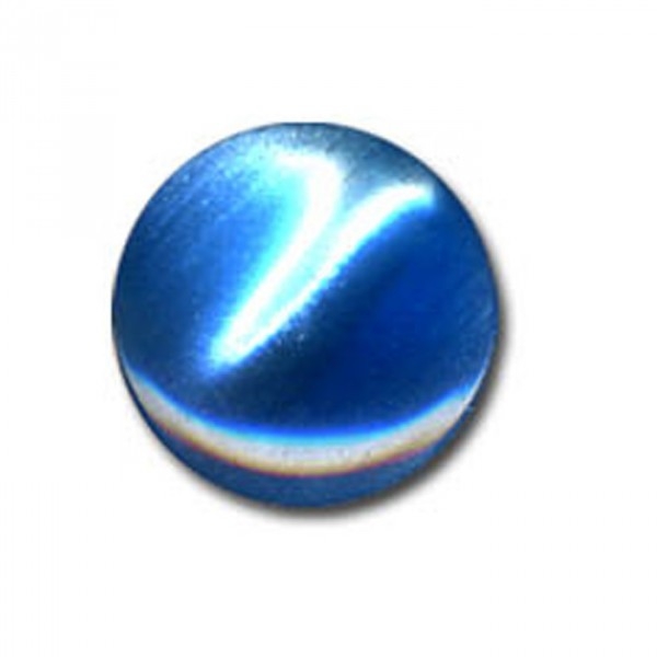 Lot de 6 boutons en forme de Bonbon couleur Bleu - Photo n°1