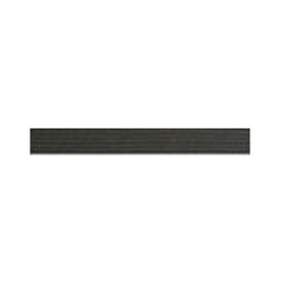 Tresse élastique plate 6mm 5m noir - Photo n°1