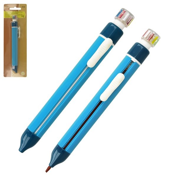 Lot de 2 stylos blanc et bleu effaçables à l'eau 