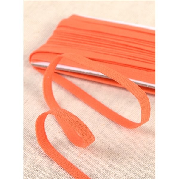 Elastique souple Orange 5mx5mm Azo free - Photo n°1