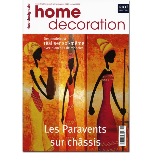 Livre Home décoration Rico Design Les paravents sur châssis - Photo n°1