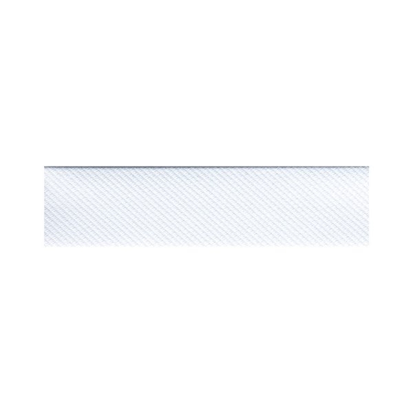 Disquette 20m biais replié coton et polyester Blanc - Photo n°1