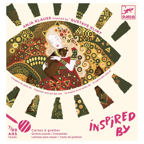 Mini kit créatif « Inspired By » Djeco - Golden Muse -  pcs - Photo n°6