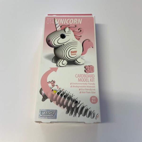 Kit - Licorne en carton 3D - Photo n°1