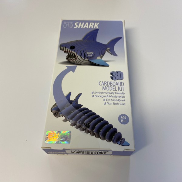 Kit - Requin en carton 3D - Photo n°1