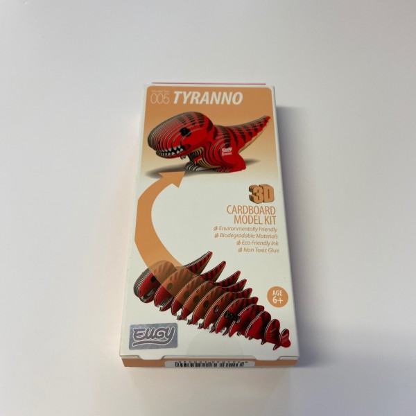 Kit - Tyrannosaure en carton 3D - Photo n°1