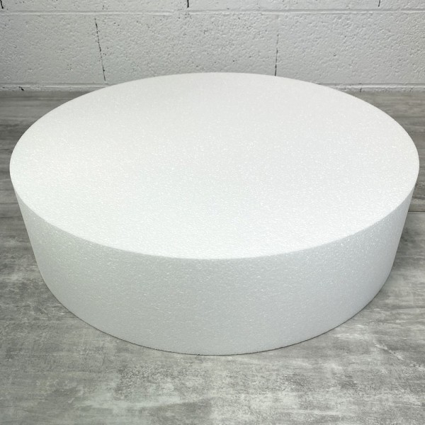Grand Disque épaisseur 15 cm, diamètre 60 cm, polystyrène pro haute densité, 28 kg/ m3 - Photo n°1
