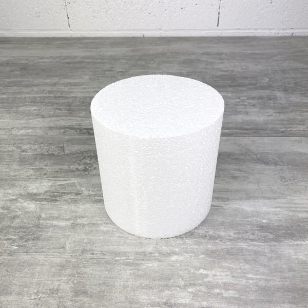 Disque épaisseur 15 cm, diamètre 15 cm, polystyrène pro haute densité, 28 kg/ m3 - Photo n°1