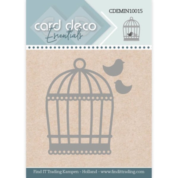 Die - CDEMIN10015 - Cage d'Oiseaux 4,1 x 4,5 cm - Photo n°1