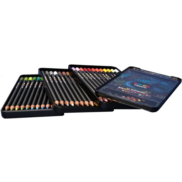 Crayons de couleur POSCA PENCIL KPE200, étui métal de 36 - Photo n°2