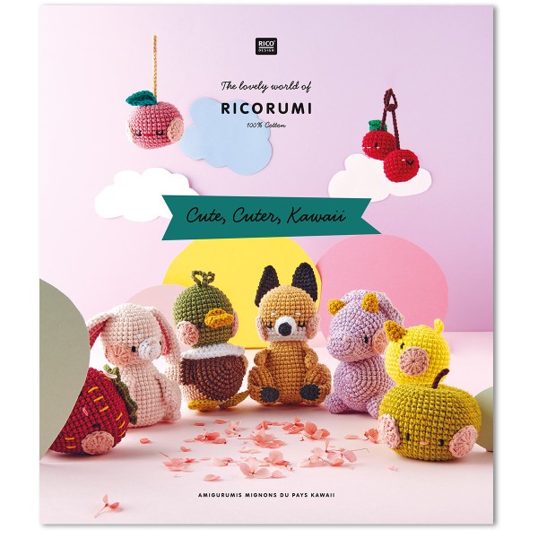 Livre crochet Ricorumi - Cute, Cuter, Kawaii - 10 modèles - 16 pages - Photo n°1