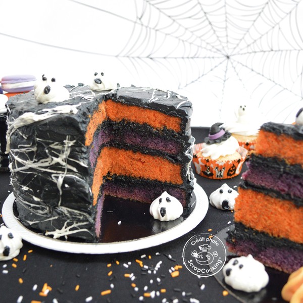 Kit Horror Cake Scrapcooking - Gâteau d'Halloween - Photo n°2