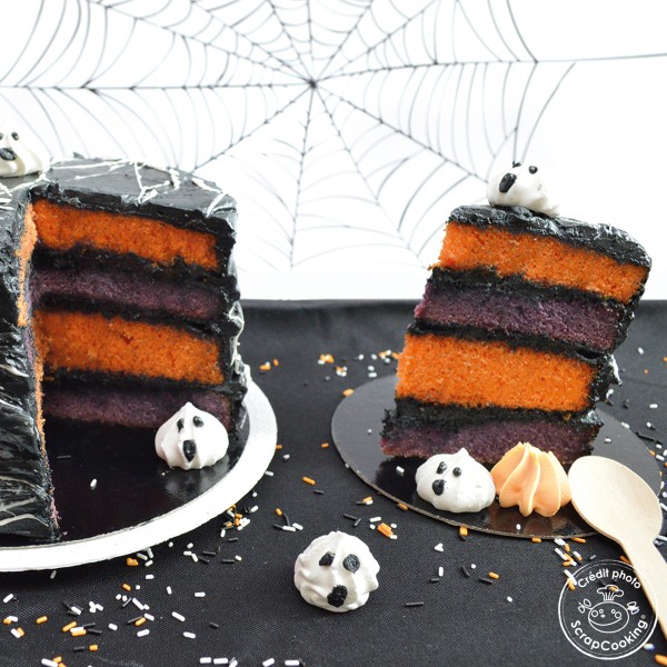 Kit Horror Cake Scrapcooking - Gâteau d'Halloween - Photo n°6