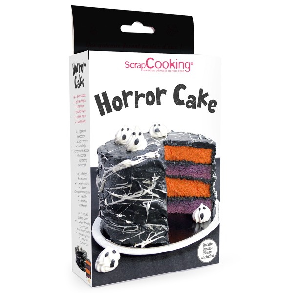 Kit Horror Cake Scrapcooking - Gâteau d'Halloween - Photo n°1