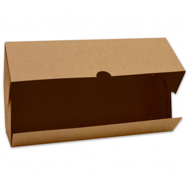 Lot de boîtes en carton pour cake et bûche - 35 x 11 x 11 cm - 2 pcs - Photo n°2