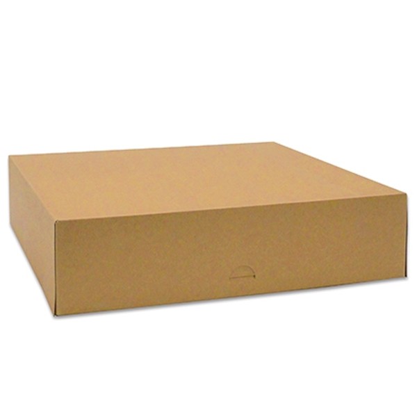 Lot de boîtes en carton pour gâteaux - 32 x 32 x 8 cm - 2 pcs - Photo n°1