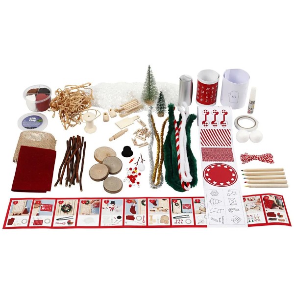 Kit Créatif de Noël - 24 activités pour l'elfe de Noël - Photo n°3