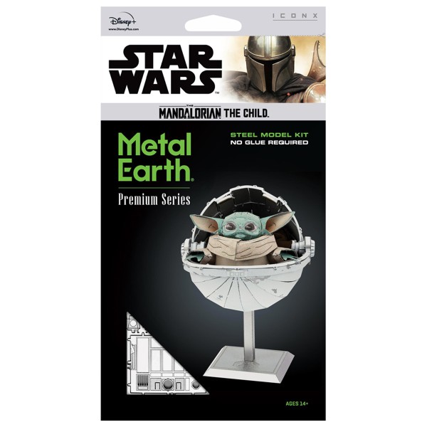 Kit maquette Star Wars - Metal Earth - Bébé Yoda - Photo n°1