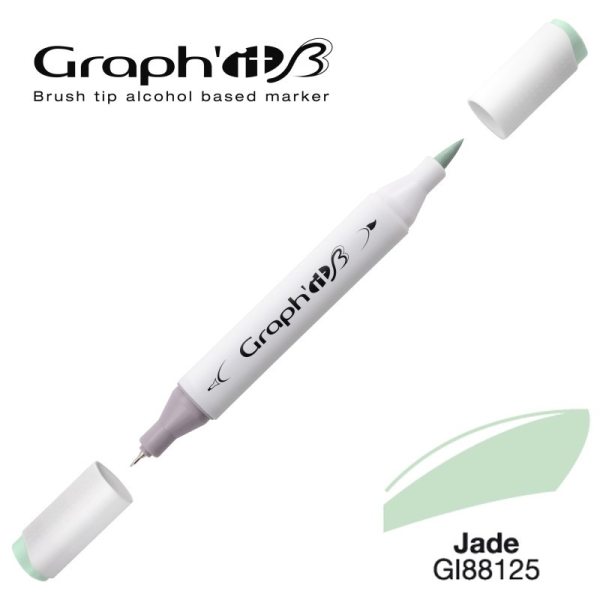 Graph'it brush marqueur à alcool 8125 - Jade - Photo n°1