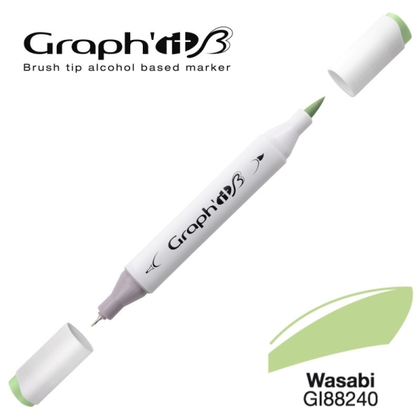 Graph'it brush marqueur à alcool 8240 - Wasabi - Photo n°1