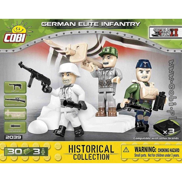 Figurines élite allemande - 30 pièces Cobi - Photo n°1