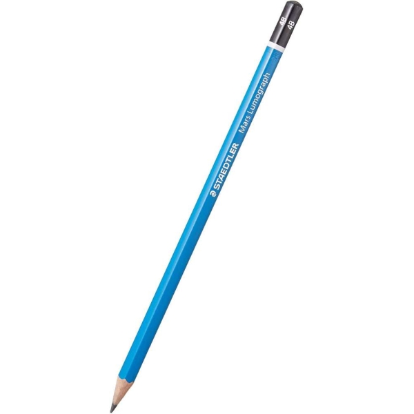 Crayon à Papier - hexagonal - mine 2 mm - dureté 8B