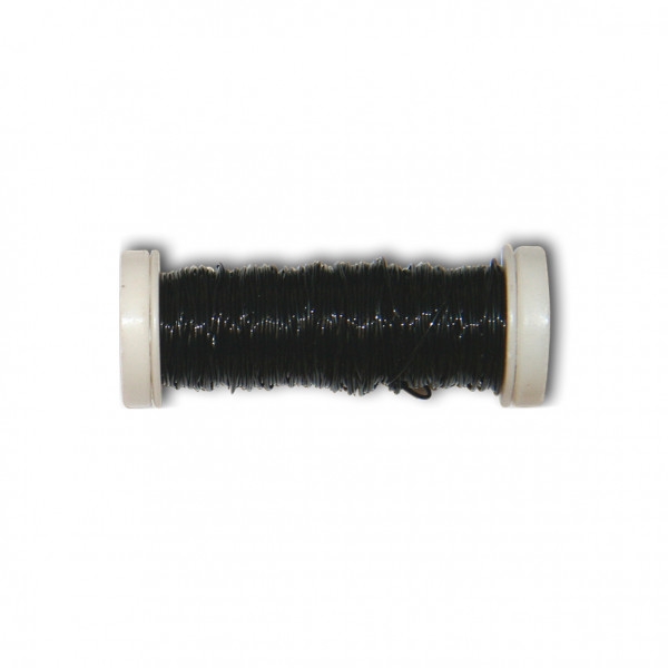 Bobine Fil élastique 15m en nylon - Noir C014 - Photo n°1