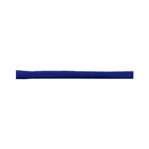 Bobine 50m queue de rat tubulaire polyester 5mm Bleu roy - Photo n°1