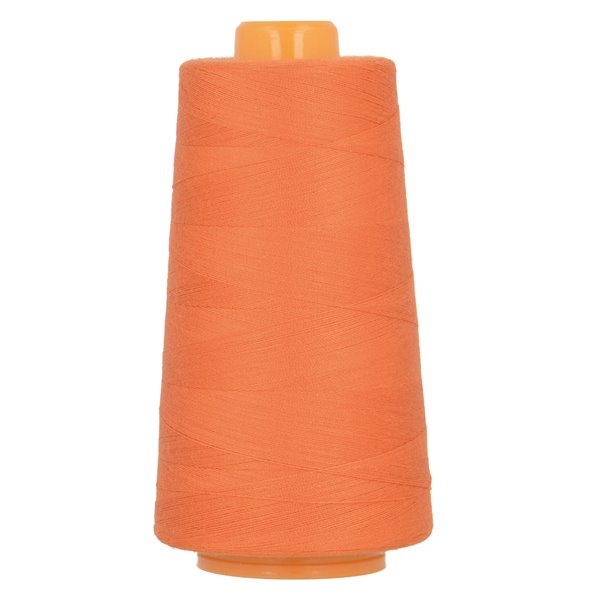 Cône fil polyester 3000m Made in France Orange - Photo n°1