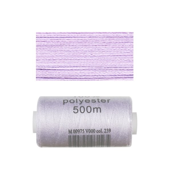 Bobine 500m fil polyester Lavande - Photo n°1