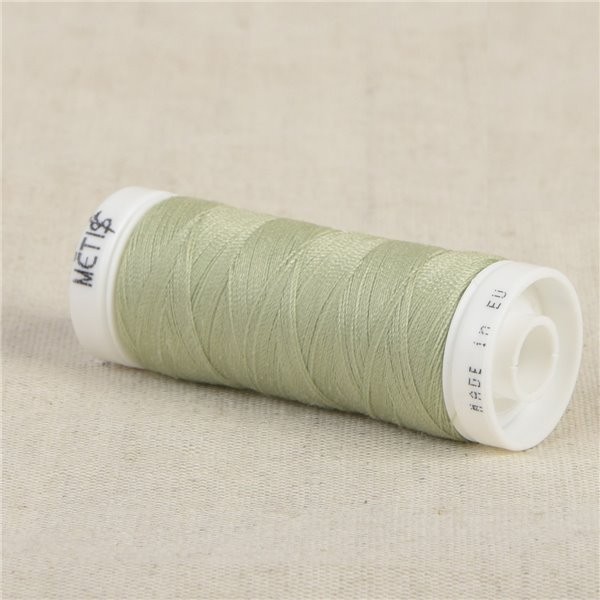 Bobine fil polyester 200m Oeko Tex fabriqué en Europe vert boue - Photo n°1