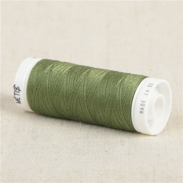 Bobine fil polyester 200m Oeko Tex fabriqué en Europe vert forêt - Photo n°1