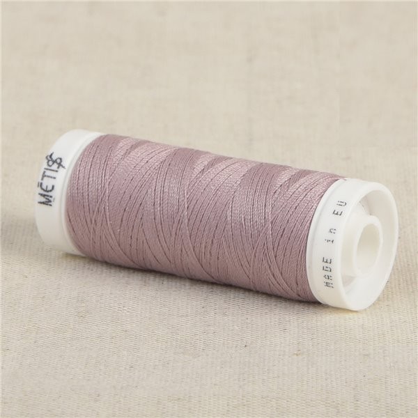 Bobine fil polyester 200m Oeko Tex fabriqué en Europe rose aurore - Photo n°1