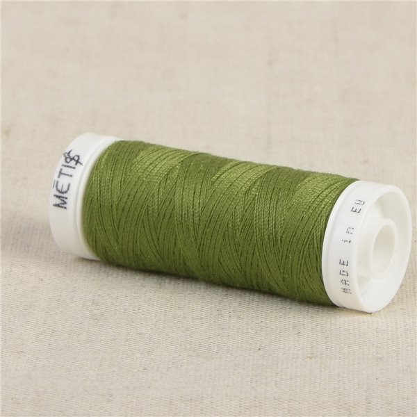 Bobine fil polyester 200m Oeko Tex fabriqué en Europe vert amazon - Photo n°1