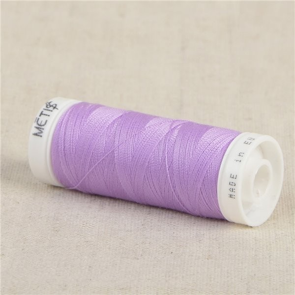 Bobine fil polyester 200m Oeko Tex fabriqué en Europe violet clair - Photo n°1